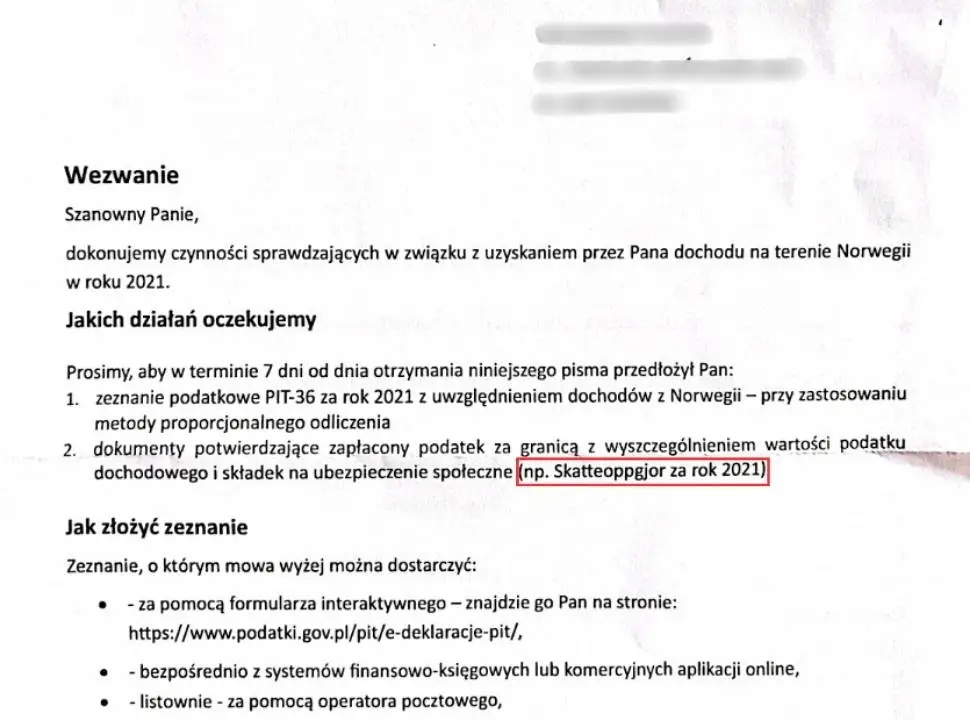 Rozliczenia podatku w Norwegii i w Polsce po terminie | NorEkspert